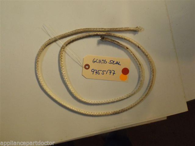 KITCHENAID STOVE 9755177 Seal, Glass APPROX. 59.5 KITCHENAID STOVE 9755177 Seal, Glass APPROX. 59.5